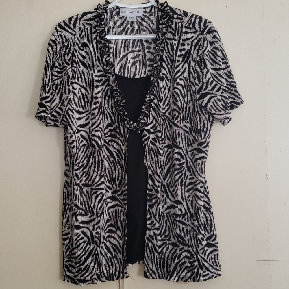 WOMEN'S short sleeve blouse